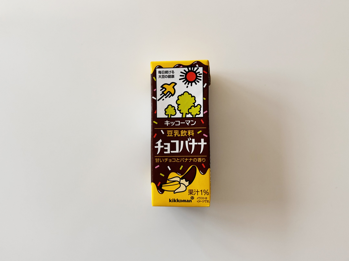 豆乳飲料 チョコバナナ